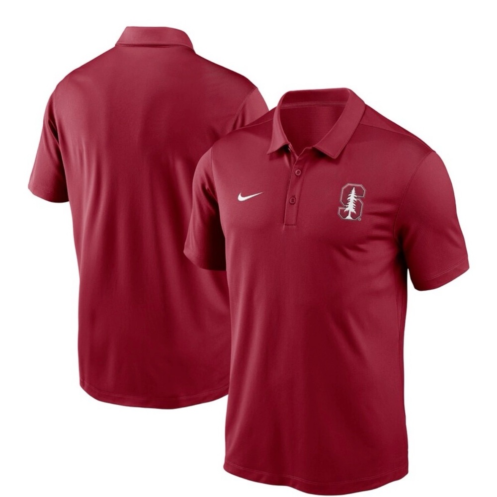Men's Nike Cardinal Stanford Cardinal Polo